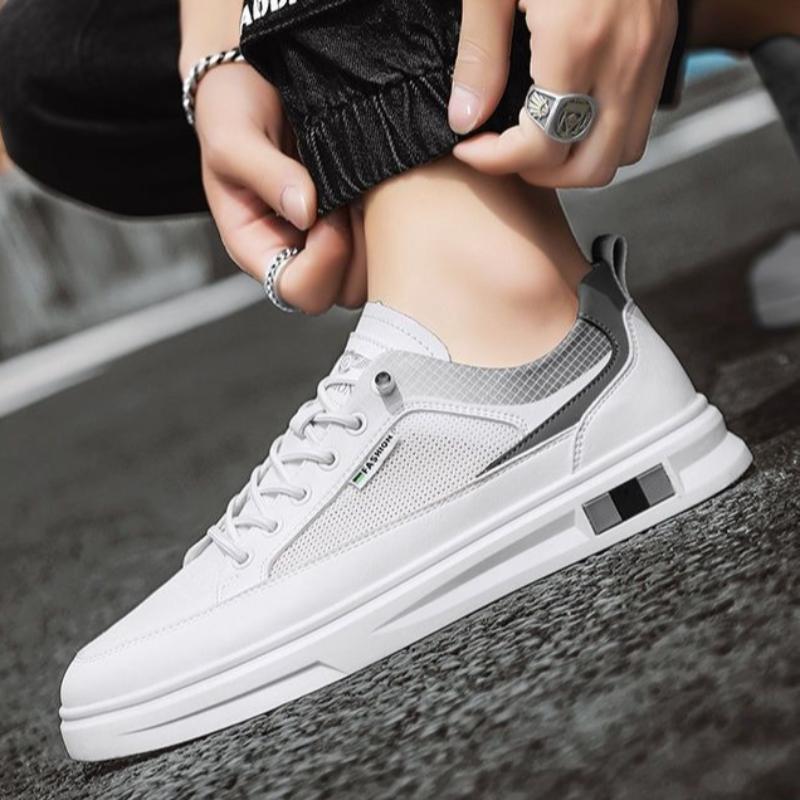 Leisure Men Flats Shoes Fashion Comfortable Sport Driving Shoes Summer Breathable Lightweight Youth Boards Shoes Tenis Masculino