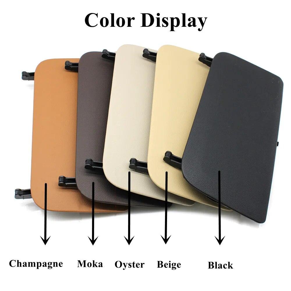 Black Beige Car Interior Seat Backrest Leather Storage Pack Cover Replacement For BMW 5S 6GT 7S G30 G38 G32 G11 G12  2016-
