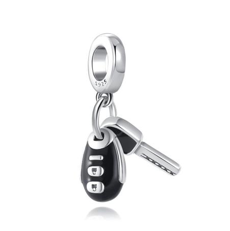 Hot New copper racing car Pendant Bus Charm Car Sedan Security Chain Bead Charms Compatible With Authentic Bracelets Women Gift Jewellery Do It Yourse