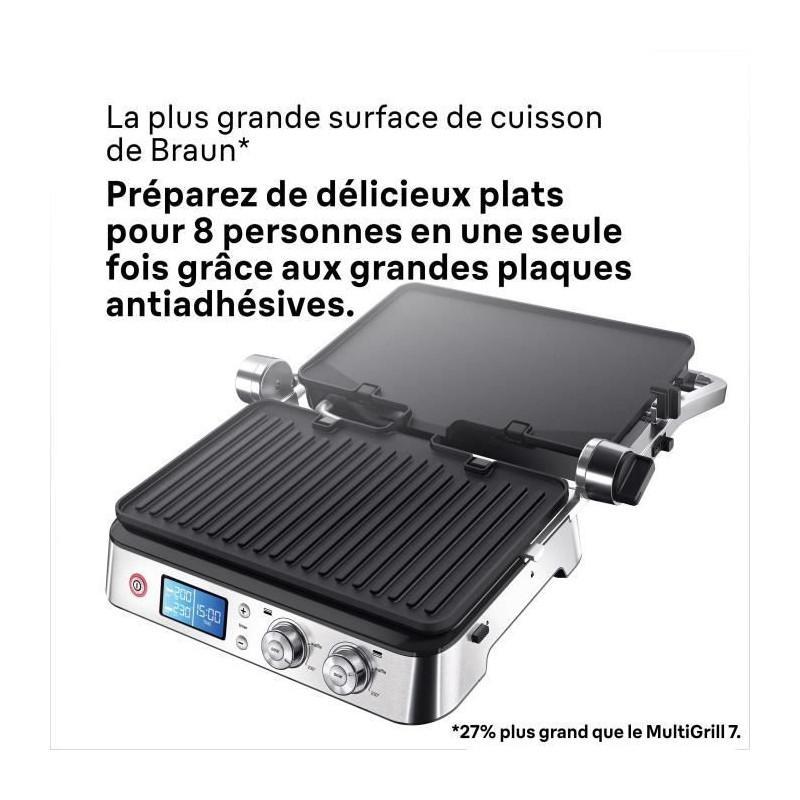 Braun CG9040 Contact Grill Multigrill 2000W Black/Stainless Steel