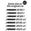 Suitable for BMW X1 X2 X3 X4 X5 X6 X7 F49 U12 F39 G08 G18 F15 F25 F26 G01 G02 G05 G06 G07 Logo Alphanumeric Al2