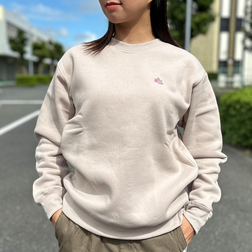 Logo Spark Damen Fleecegefüttertes Crew Sweatshirt, Größen M und L (M, 48 Sumikuro)