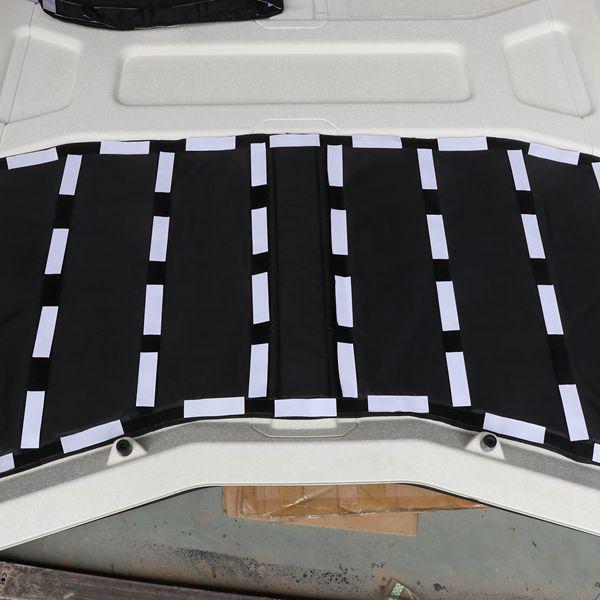 Wrangler JL 4-Door Roof Liner: Cotton Pad for Heat and Sun Protection
