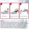 1.2mm Carbon Plate Insoles-Morton's Extension Rigid Carbon Fiber Insole Insert-For Hallux Limitus,  Arthritis Orthopedic Insoles