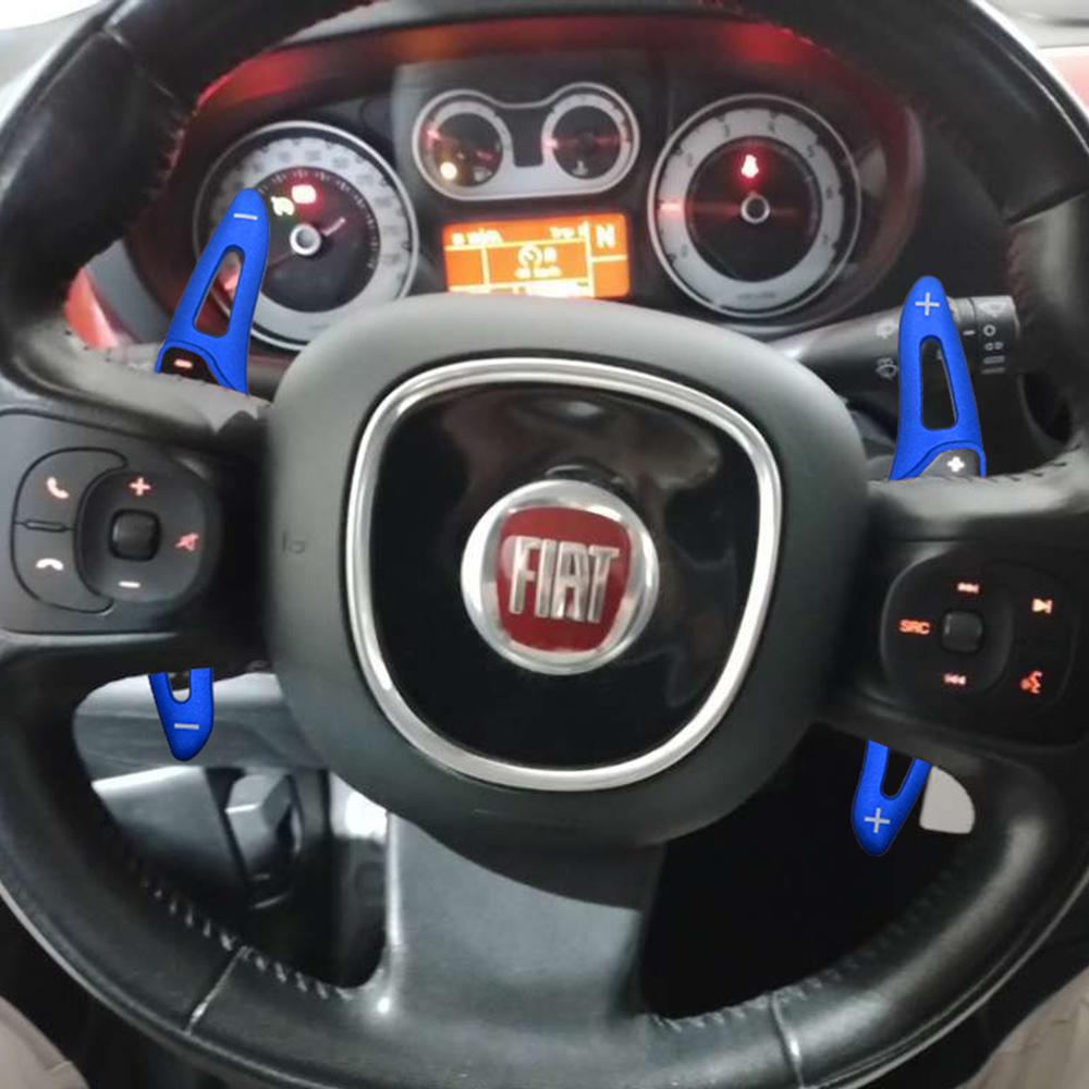 For Alfa Romeo Giulietta MiTo 2011-2019, Fiat 500L 2013-2017 Car Steering Wheel Shift Paddle DSG Extension Shifter Gear Stickers
