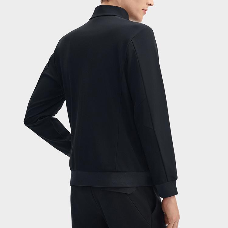 New FILA Jackets Men's Jet Black F11M442504FBK