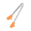Pinças Mini para Lanches de Silicone e Aço Inoxidável Pegas Antiderrapantes Churrasco Pão Cubo de Gelo Clip Acessórios de Cozinha Churrasco