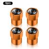4PCS Car Tire Valve caps Emblem metal Cap Case For Honda Mugen Power Civic Accords CRV Hrv Jazz CBR VTEC VFR Auto Accessories TR6