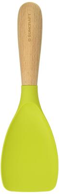 Suncraft Silicone Serving Spoon Ideal for Working Women WW-213 Server, Green,