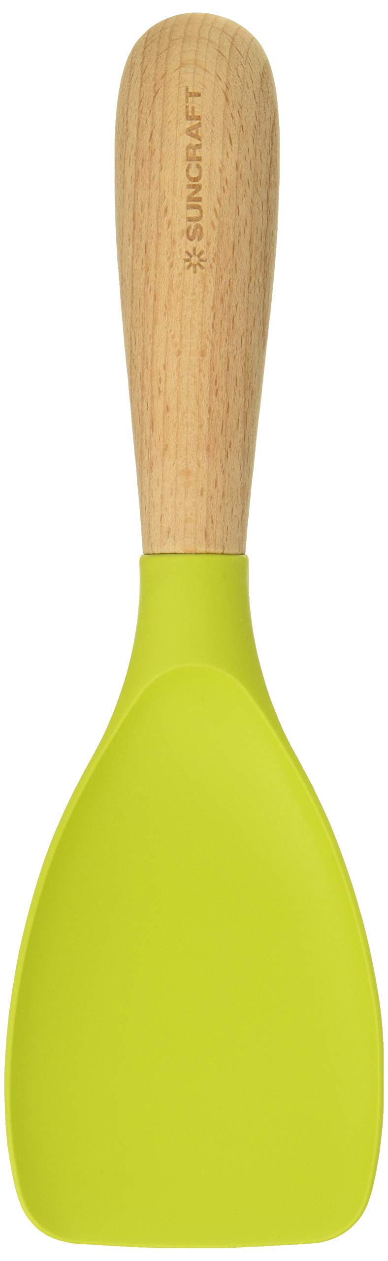

Suncraft Silicone Serving Spoon Ideal for Working Women WW-213 Server, Green, зелёный