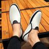 Stylish Male Comfy Walking Shoe Genuine Leather Slip on Mens Loafers New Trend Casual Shoes All-match Men Designer Moccasins