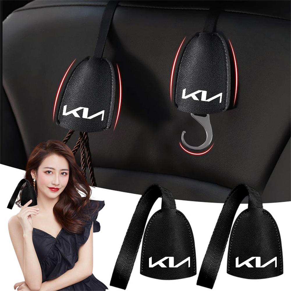 Car Headrest Hooks Seat Back Organizer Holder Interior Accessories For KIA Sportage GT RIO Ceed Picanto Pegas Sorento Niro Soul