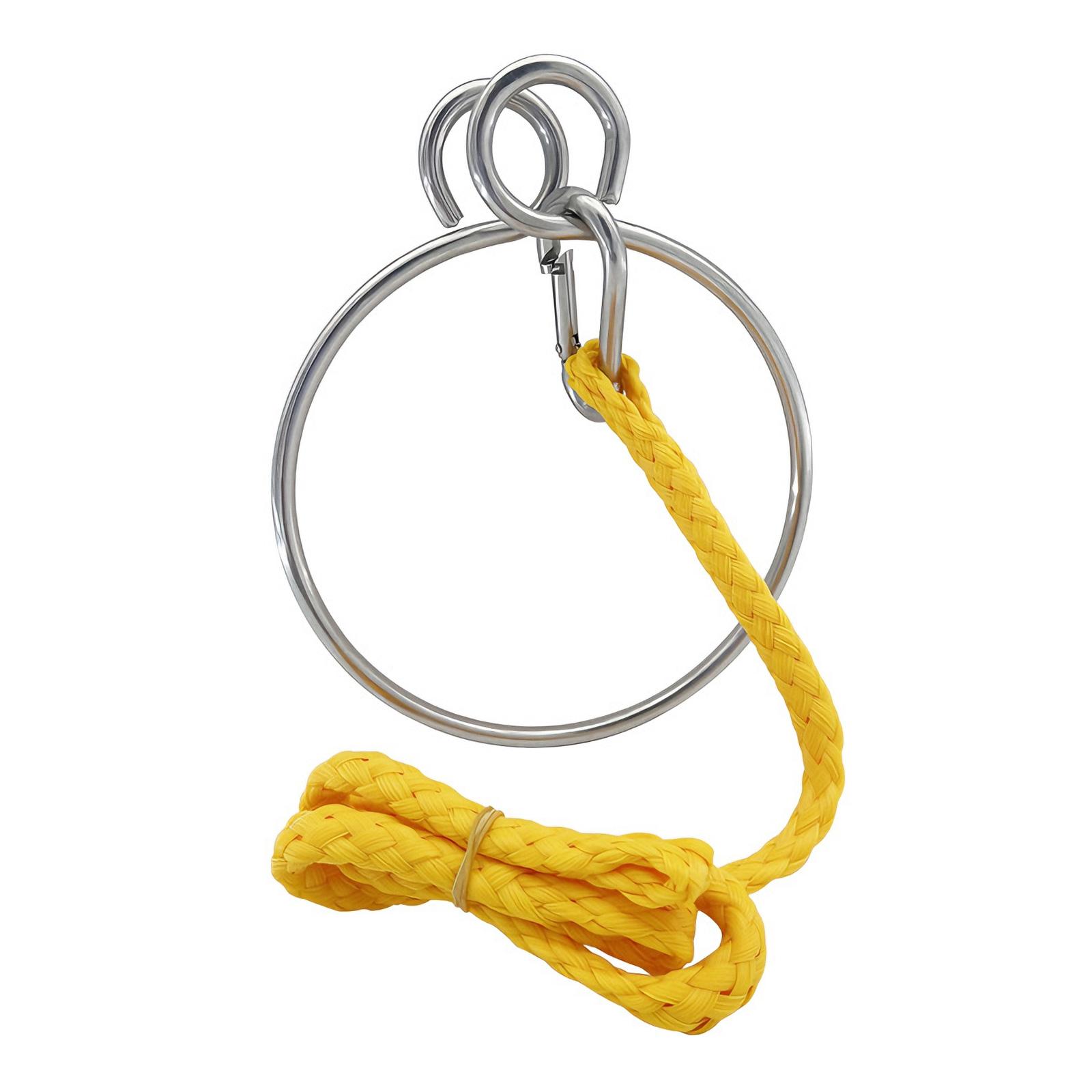 

Marine Anchors Rings Set Outdoors Quick Installation Anchors Retrieving System Rings and Rope Marine Accessories Rustproof 1