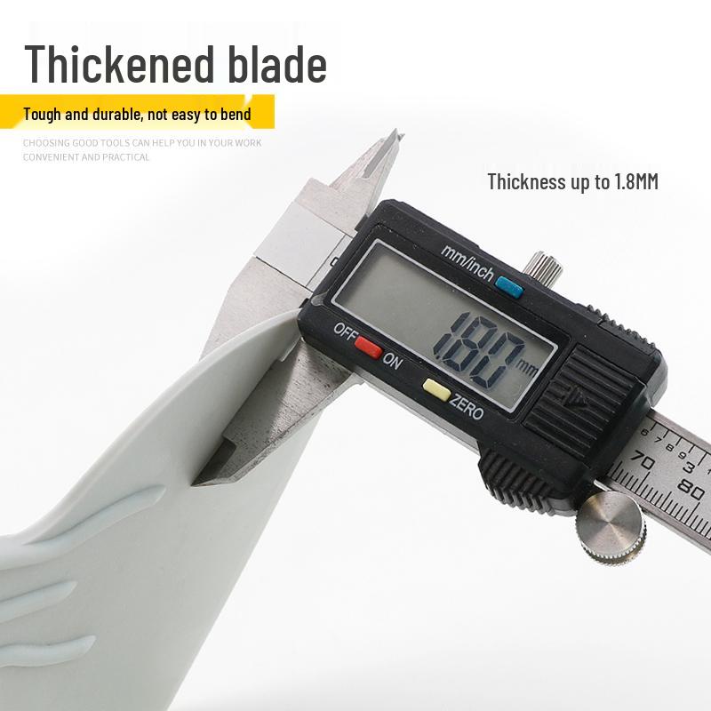 Plastic Putty Knife: Versatile Scraper for Dirt, Wallpaper, Glass, Tile, Glue, and Grout.