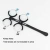 Insert-Type 4-Lens Adjustable To 84Mm Scale Optical Optometry Flip Trial Lens Holder Plastic Frame Amblyopia Myopiatraining Tool