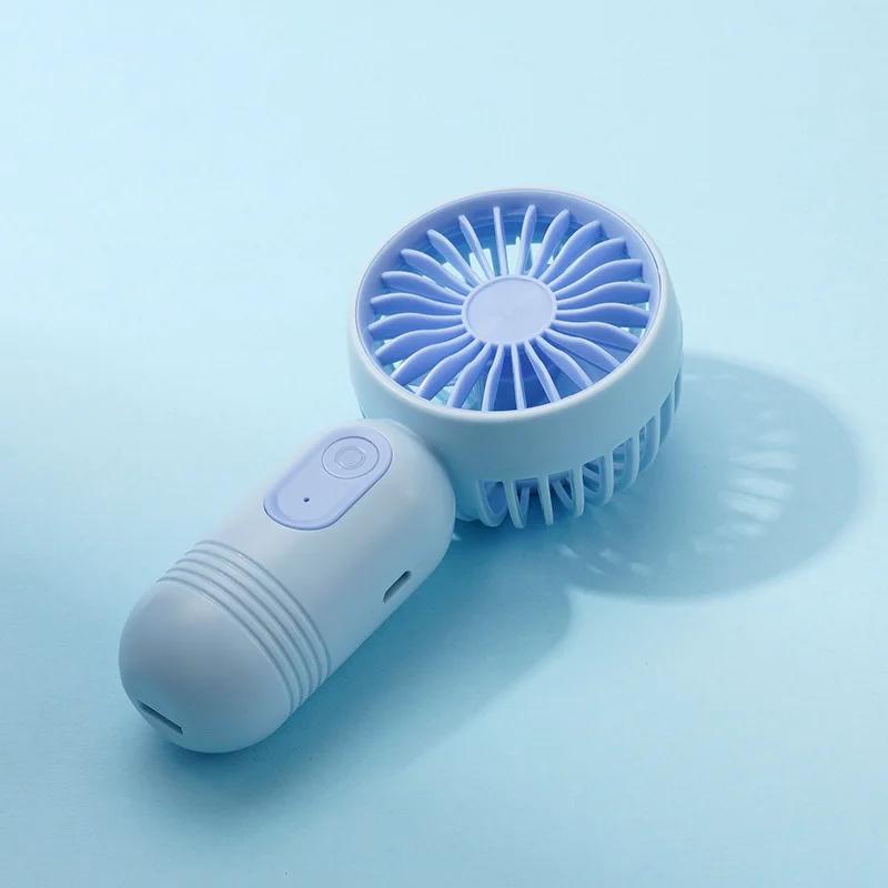 Mini Portable Fan USB Charging 3-speed - Handheld Fan for Men and Women Suitable for Office, Outdoor Travel, and Camping