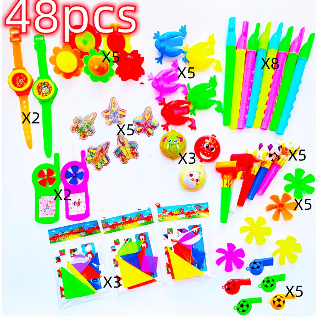 24-150 Pezzi Divertente Set di Gadget per Feste Giocattoli per Bambini Festa di Compleanno Regali per Invitati al Matrimonio Premi per l'Asilo Pacco Regalo Carnevale di Natale