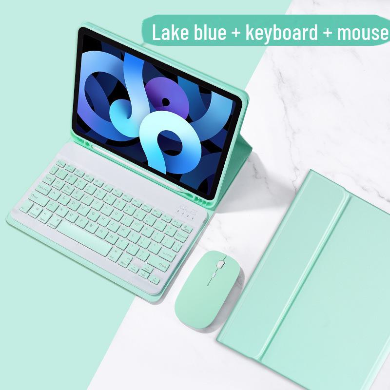 iPad 10.2/Pro 11 Keyboard Case, Air 4 Silicone & Leather Cases. Suitable for 9.7 inch Air and Air 4.