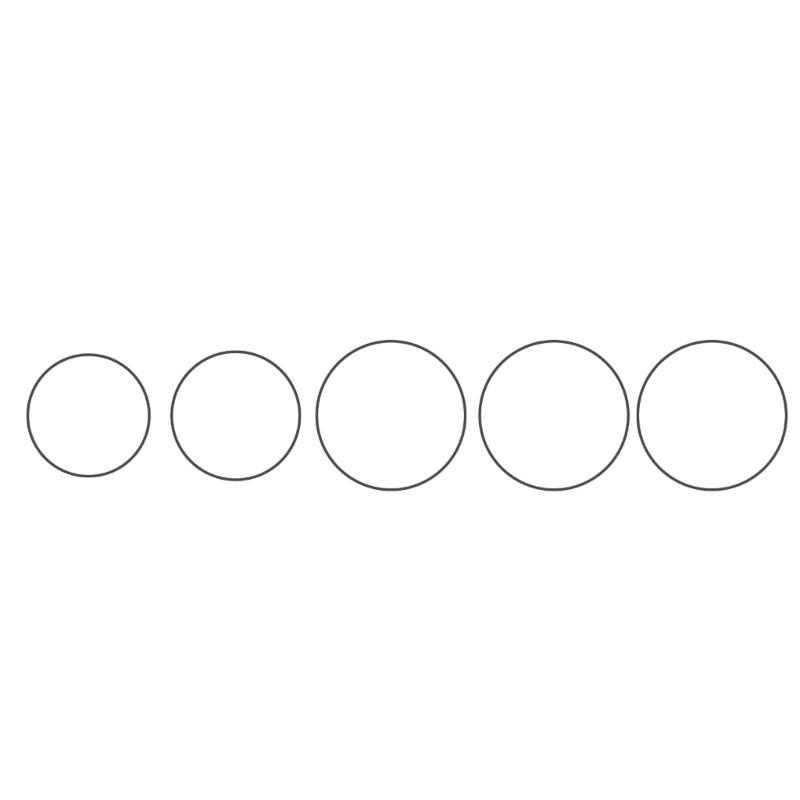 20 STÜCKE Quadratische Kassettenrekorder Riemen Sortierte Riemen Gemischt 105-135mm 1.2mm für Recorder DVDs Laufwerk Plattenspieler