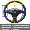 Hand Sew Car Steering Wheel Cover For Lexus IS I IS200 300 1999-2005 For Toyota RAV 4 1998-2003 Celica Matrix MR2 Corolla (US)