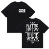 Rapper NATOS WAOR Tour 2025 Merch Graphic T Shirts Unisex Street Punk Hip Hop Short Sleeve Tshirt Unisex Retro Style Clothing Tees
