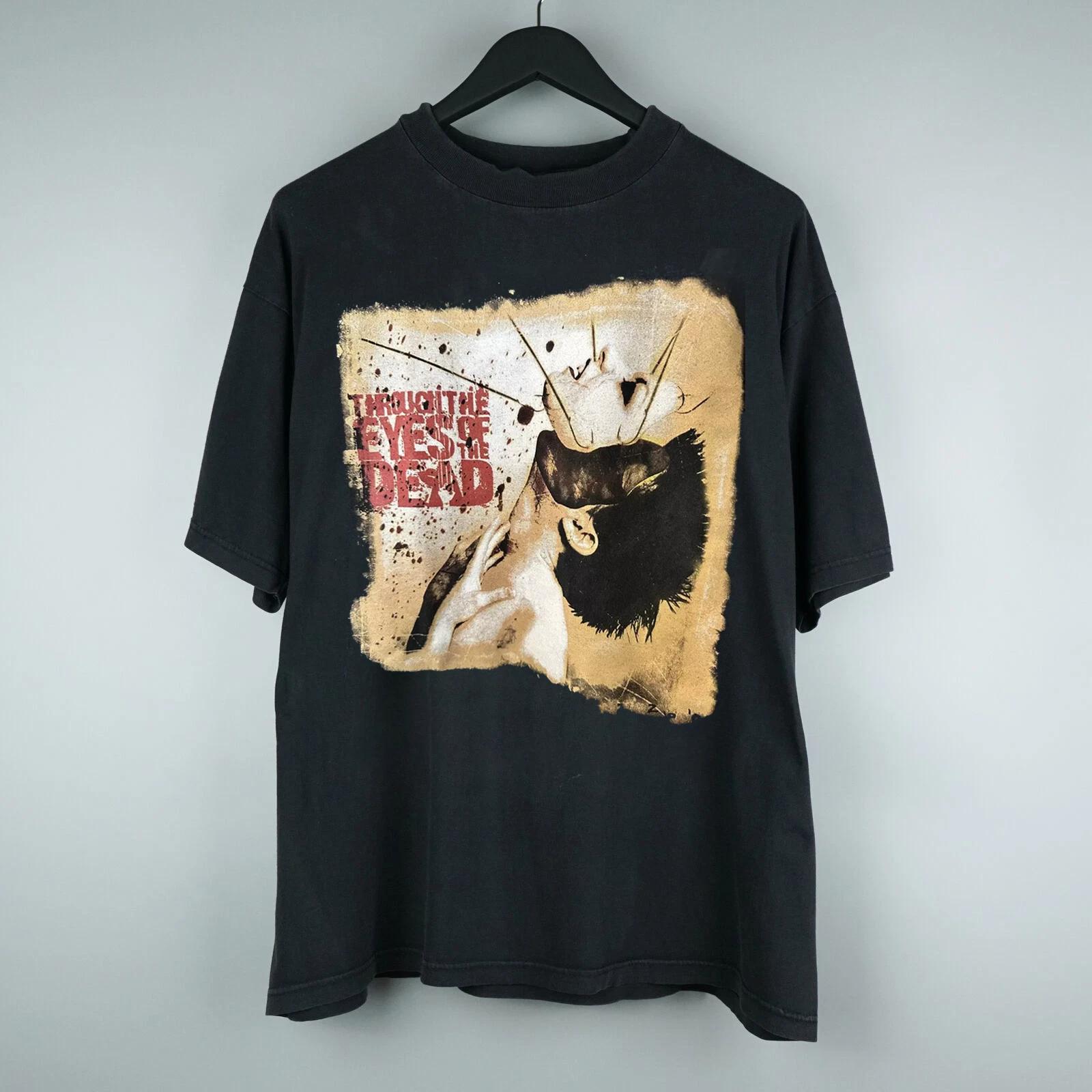 Through the Eyes of the Dead Black T-Shirt Cotton Full Size L