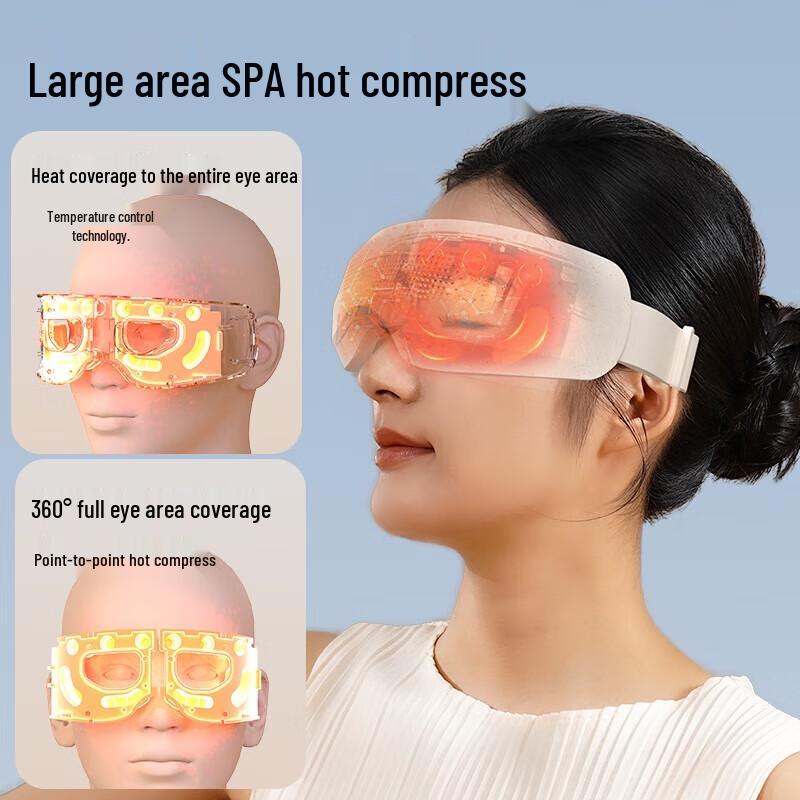 Hezheng Visual Acupoint Eye Massager with Hot Compress