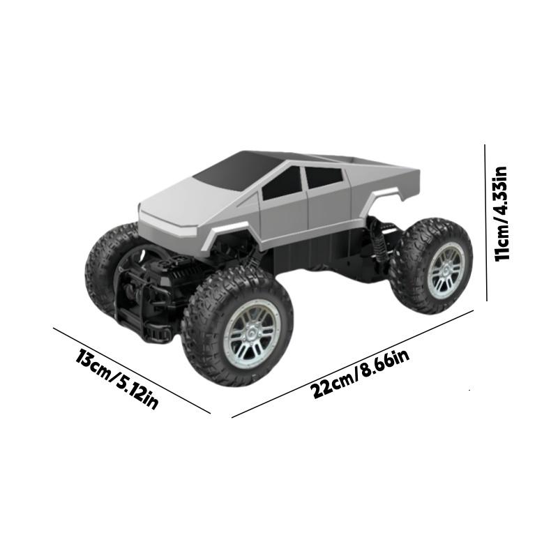 1:16 Amphibious 4WD RC Car for Kids 4-12 – Waterproof Off-Road Remote Control Monster Truck with LED Lights, Birthday Gift Toy
