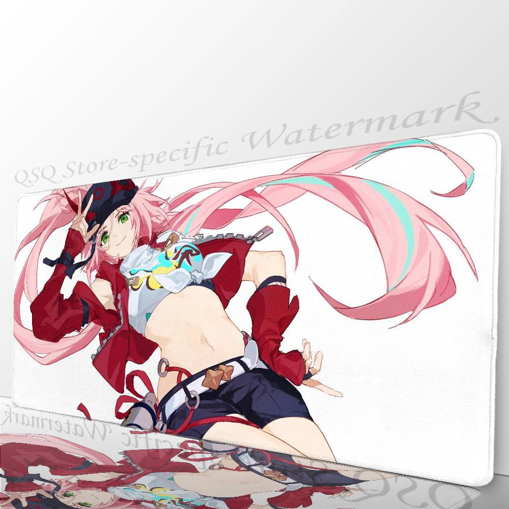 Rapa Animated Game Honkai Star Rail Mousepad Mouse Mat Desk Mat With Pad Gaming Accessories Prime Gaming XXL Keyboard Pad Padd