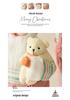 Pink Teddy Bear Santa Claus Christmas Ornaments & Figurines - Festive Home Decor Gifts