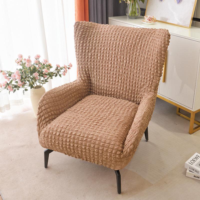 Solid Color Seersucker Lazy Boy Sofa Covers Relax Sofa Slipcovers Stretch Universal All-inclusive Lounge Tatami Chair Cover