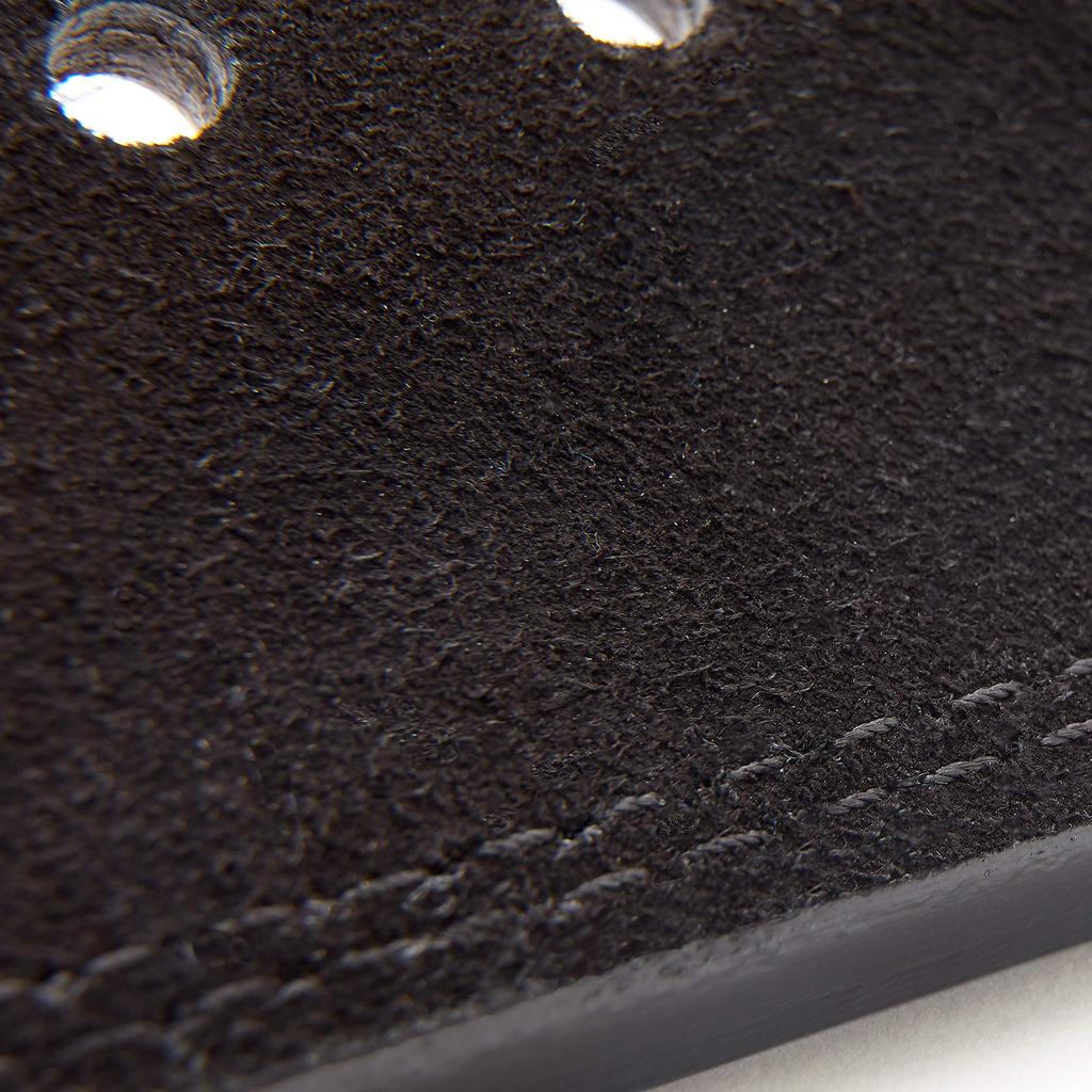 Adidas Leather Weightlifting Size Small 10mm Genuine Leather and Suede Triple Rivet Belt, (56-81cm), Thick, 100% Material, Buckle, ADGB-12295