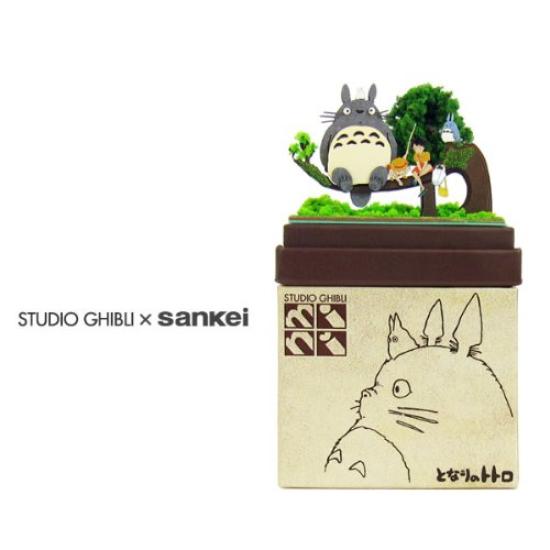 Giant Bean Bag Chairs Sankei Studio Ghibli Mini My Neighbor Totoro Satsuki and Mei Paper Craft Totoro, Non-Scale MP07-05