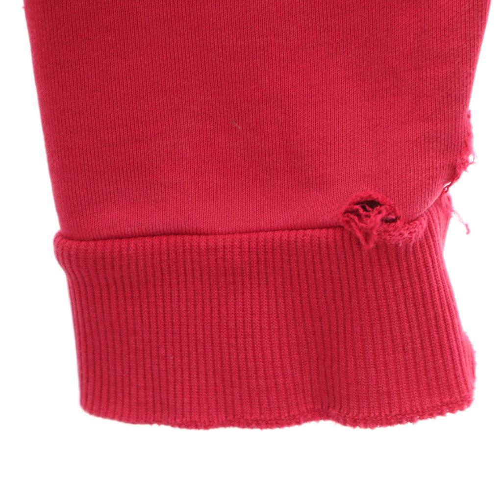 Lacoste Langarm Sweat Zip-Hoodie 3 Rote Serie Herren Gebraucht