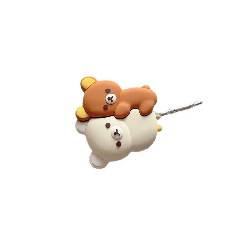 Hug easy bear for AirPods 1 apple bluetooth wireless headset cover 1/1/1 generation pro1 silicone creative