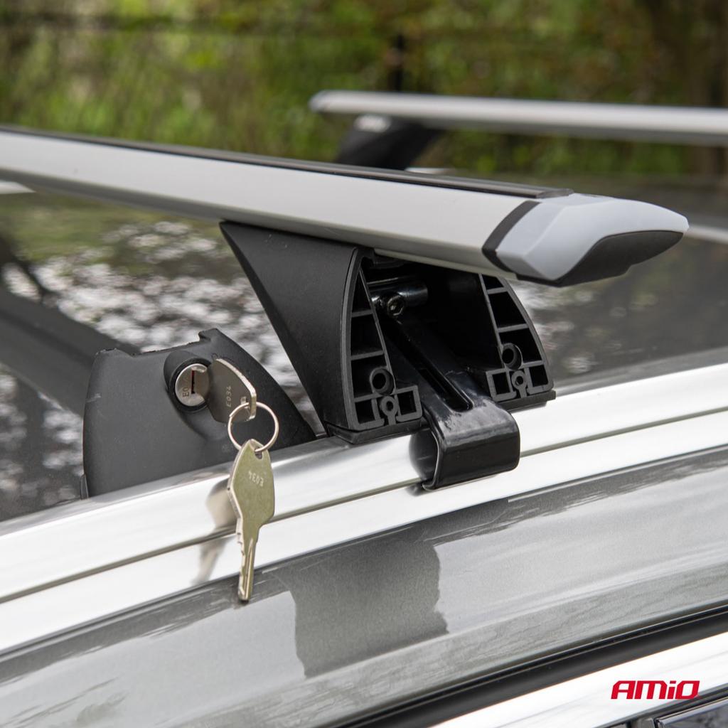 Aluminum Roof Crossbars for Integrated Rails Crr-03 Amio-03151