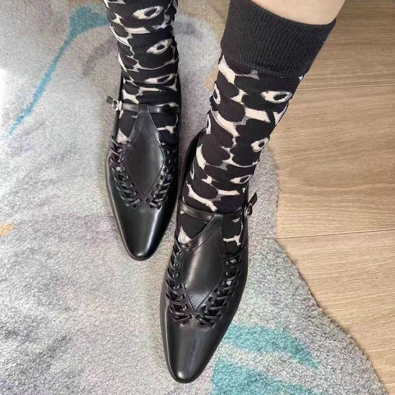 Fashion Fashion Flat Shoes Women's Spring Autumn New Pointed Toe Woven Silver Comfortable Women's Shoes Leather Flats Ladies Work Shoes