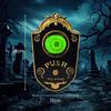 1-3PCS Halloween Sounding One-eyed Doorbell Decoration Glowing Eyeball Horror Doorbell Bar Secret Room Haunted House Trick Props