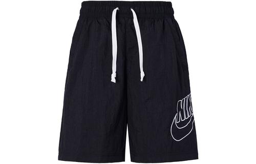 Nike Men Embroidered Casual Shorts Black DB3811-010 M чёрный