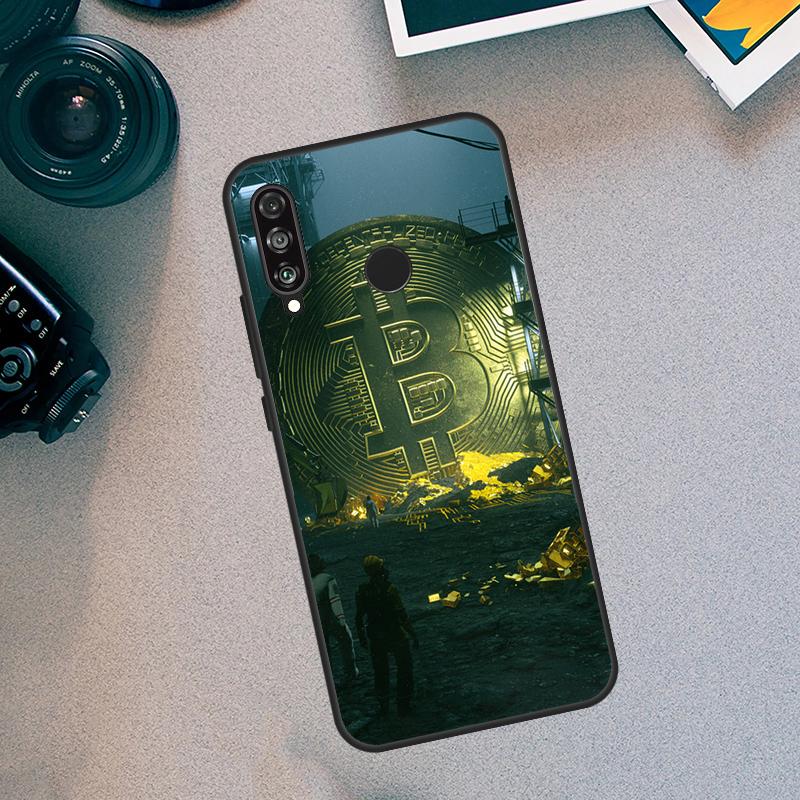 Bitcoin BTC For Huawei Nova 12i 12s 11i 7i 8i Y73 Y70 Y90 Y60 Y72 Y61 Y91 9 10 SE P40 Lite P30 Pro Case