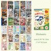 Sticker Book Mountain Cat Series M5 Sticker Book Cute Ancient Early Wind Handbag DIY Material Sticker Book