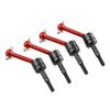 4pcs Metal Universal Drive Shaft Driveshaft CVD 53792 for Tamiya TT01 TT02 TT01D TT01E TA04 1/10 RC Car Upgrades Parts