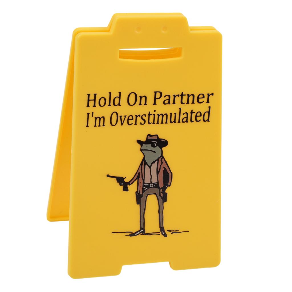 Workplace Celebration Office Decor Funny Office Sign Lighthearted Workplace Decoration Cowboy Frog Relatable Office Humor