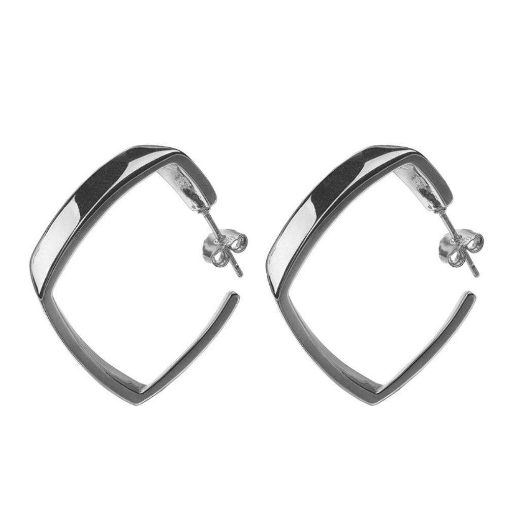 Elegant French Style Earrings Women Chic Geometric Studs Unique Statement Ear Accessories
