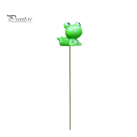 Miniature Frog Figurines for Plants Garden Stakes, Waterproof Resin Ornaments, Cute Figurines, Succulents Whimsical Set Pots Decoration Potted