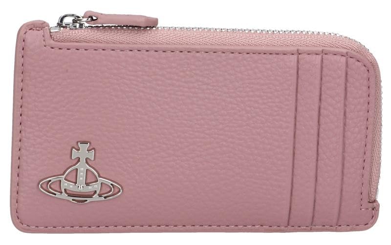 

Vivienne Westwood PU Grain Zip Card Holder 5402000HW S000D PU Grain G402 Pink [Used]