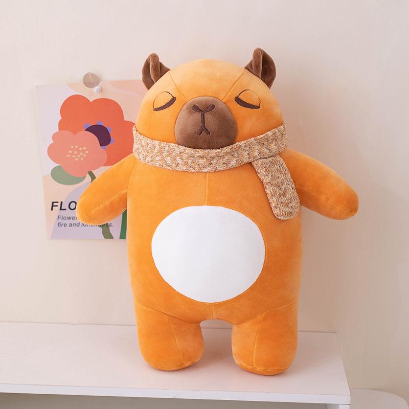 

Pig Capybara Penguin Plush Toy Cartoon Stuffed Doll Sleep Children Gift Xmas capybara,25cm/9.84in