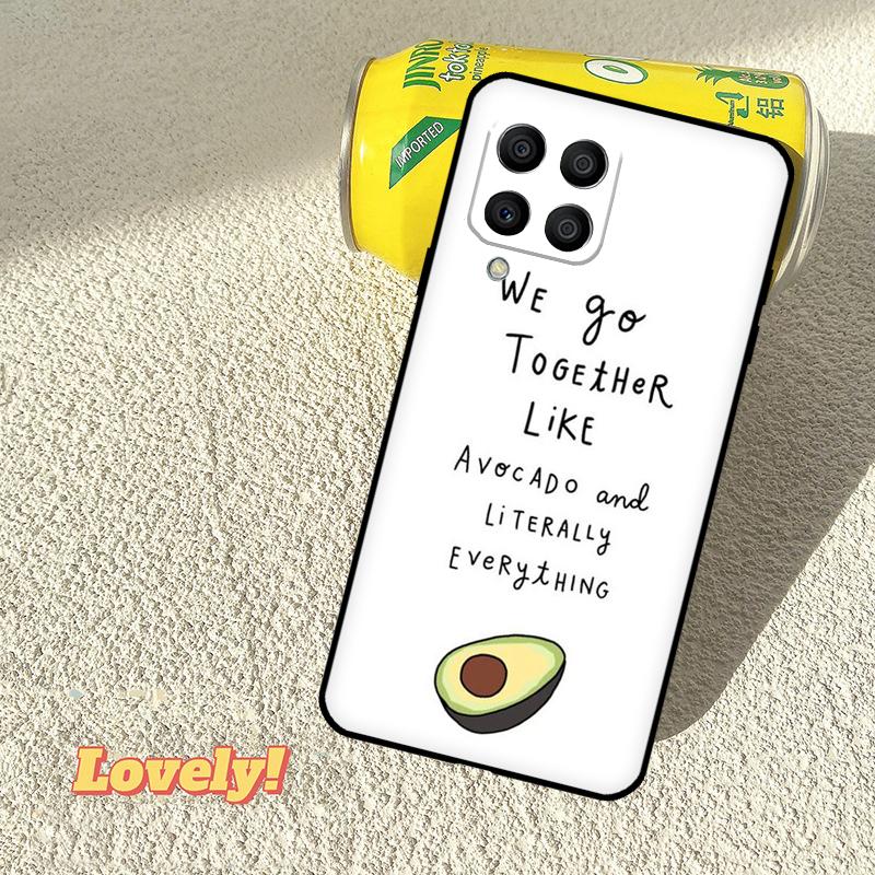 Funny Avocado Quotes Case For Samsung Galaxy M31 M56 M13 M33 M53 M15 M35 M55 M06 M16 M36 M12 M32 M52 M14 M34 M54