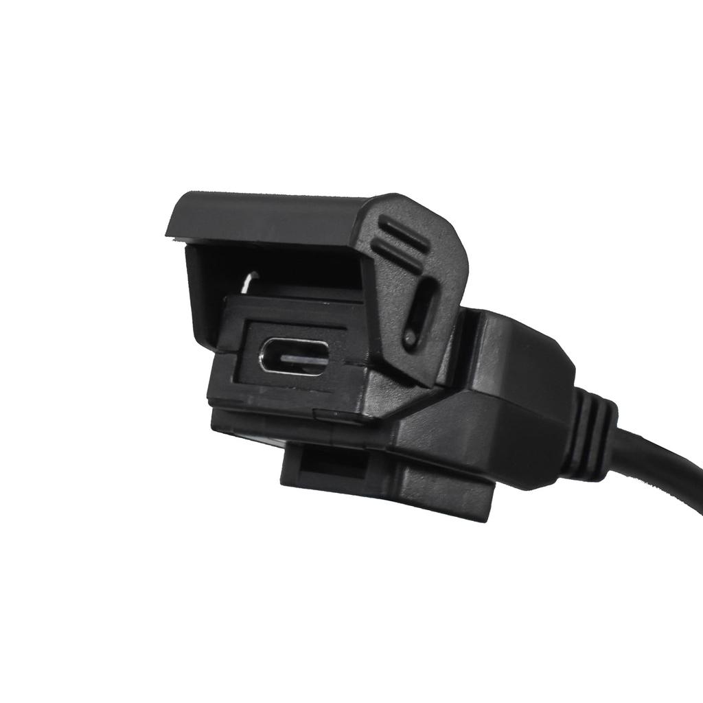 KOMINE Motorcycle Gloves with USB PD Power Black EK-213 Type-C Supply,