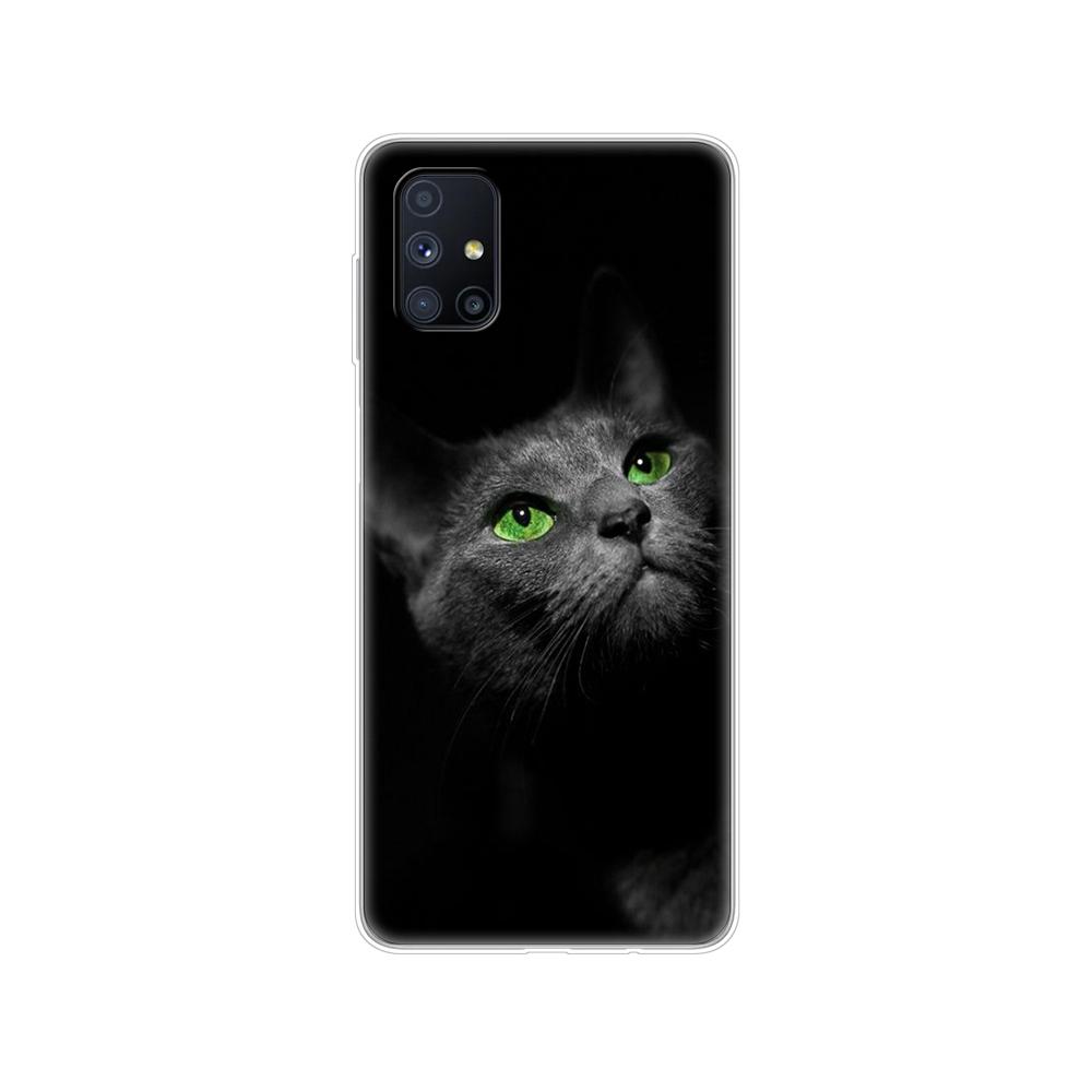 For Samsung M51 Case 6.7" Tpu Soft Silicon Back Phone Cover For Samsung Galaxy M51 GalaxyM51 M 51 M515f Case Funda Coque